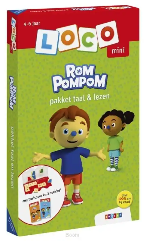 Gecertificeerd Loco mini rompompom pakket taal & lezen