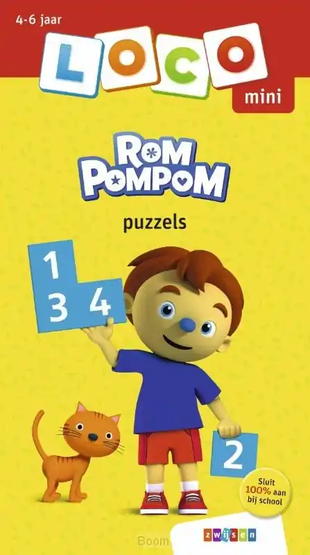 Loco mini Rompompom puzzels Direct Beschikbaar