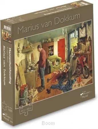 Mannenhuishouding Puzzel 1000 stukjes Flitsaanbieding