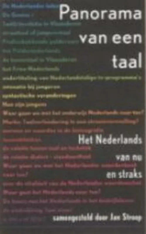 Superprijs Waar gaat het Nederlands naartoe ? - Jan Stroop