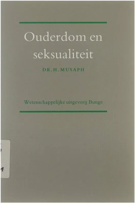 Op = Op Ouderdom en seksualiteit - H. Musaph