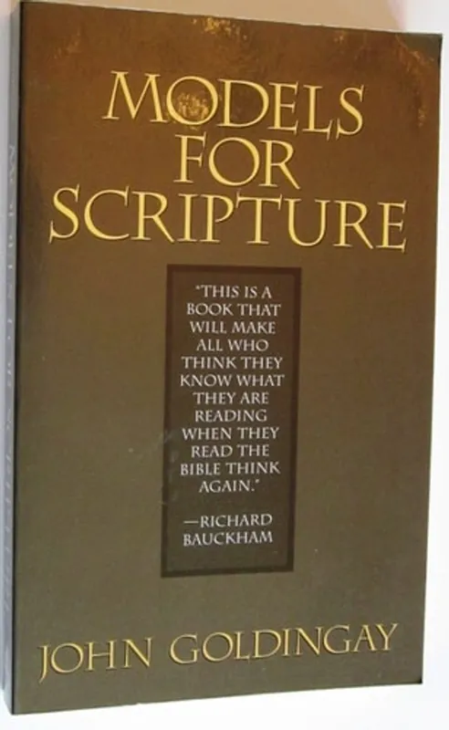 Meest Verkocht Models for Scripture - goldingay-john