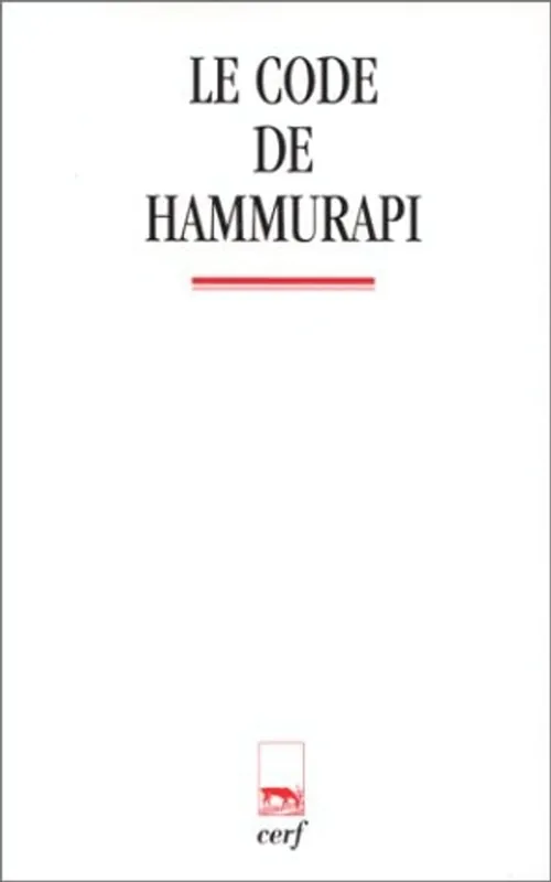 Le code de Hammurabi - Andre Finet Goedkoop