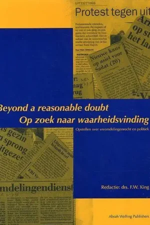 Gereduceerde Prijs Beyond a reasonable doubt. Op zoek naar waarheidsvinding - F.W. King; G. Meertens; M. Groot
