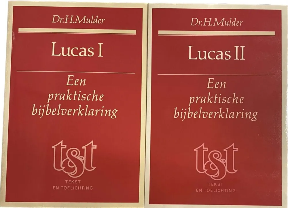 Beperkt Aanbod Lucas I & Lucas II. Een praktische bijbelverklaring (2 volumes). - H. Mulder