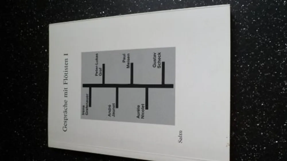 Gespräche mit Flötisten (German Edition) - REGULA MULLER Laatste Kans