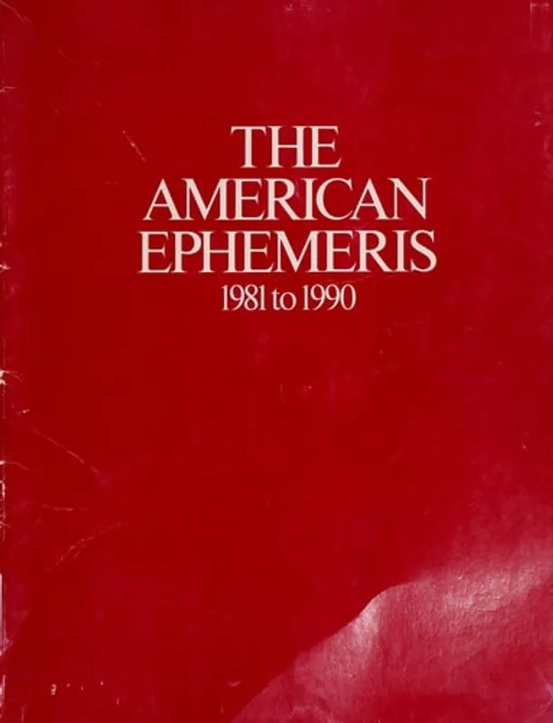 The American Ephemeris, 1981 to 1990 - Neel F. Michelsen Laatste Versie