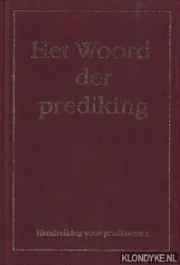 Direct Beschikbaar Woord der prediking - MAASLAND J.; GRAAF J. VAN DER