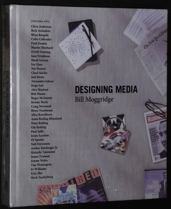 Uitverkoop Designing Media (The MIT Press) - Bill Moggridge