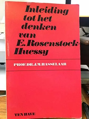 Uitverkoop Inleiding denken rosenstock huessy - Hasselaar