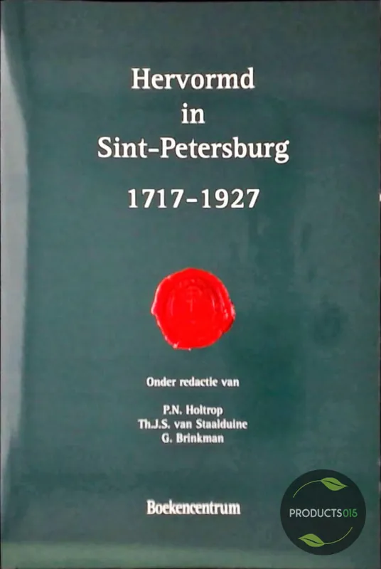 Snelle Levering Hervormd in Sint-Petersburg - Boekencentrum B.V.