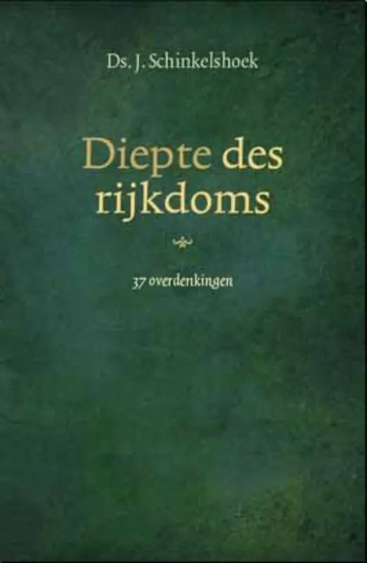 Diepte des rijkdoms - J. Schinkelshoek Korting