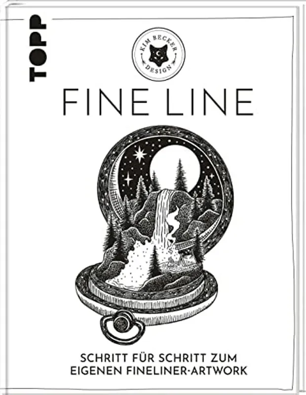 Fine Line Schritt für Schritt zum eigenen Fineliner-Artwork. by kimbeckerdesign - Kim Becker Koop Vandaag