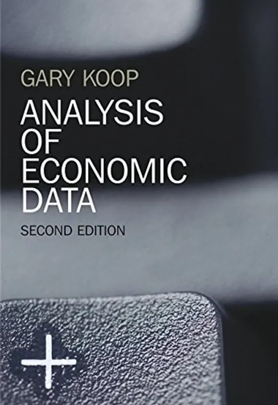 Weekendaanbieding Analysis of Economic Data - Gary Koop