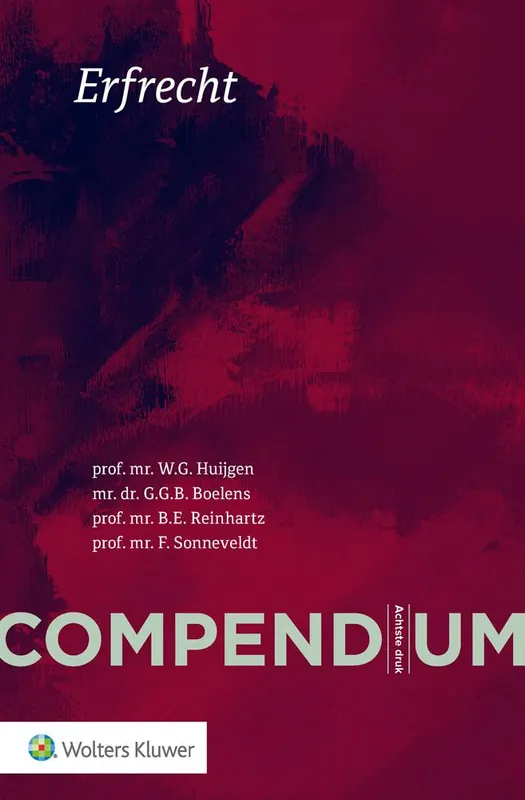Nieuw Compendium erfrecht / Druk 8