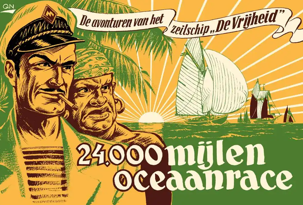 Merkproduct 24.000 mijlen oceaanrace / Druk 1