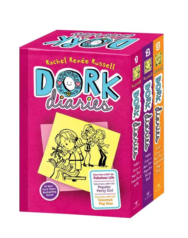 Gratis Retour Dork Diaries Boxed Set (Books 1-3) / 1st Edition