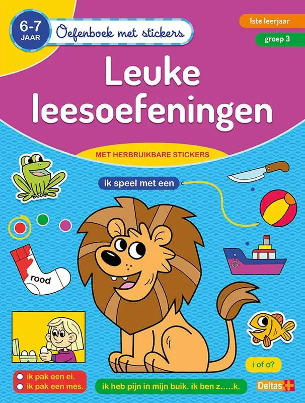Leuke leesoefeningen 6-7 jaar - 1ste leerjaar - groep 3 / Druk 1 Beperkt Aanbod