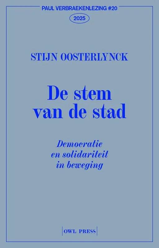 De stem van de stad / Druk 1 Premium