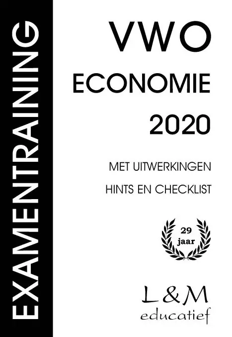 Shop Nu Examentraining Vwo Economie 2020 / Druk 1