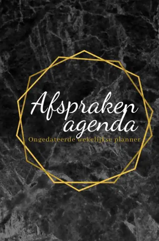 Afsprakenagenda / Druk 1 Hoge Kwaliteit