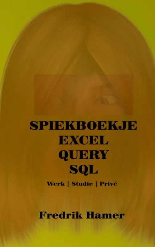 Spiekboekje Excel Query SQL / Druk 1 Rechtstreeks Van De Fabrikant