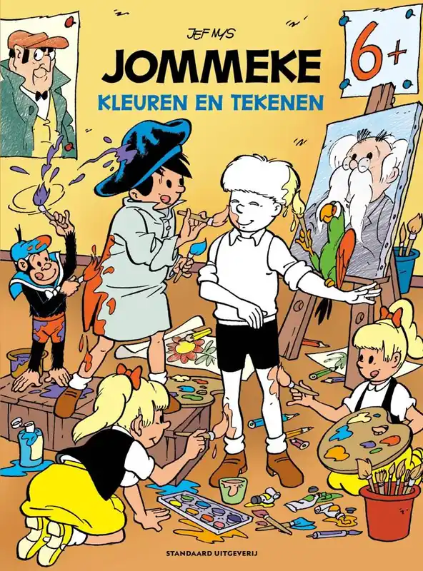 Exclusieve Aanbieding Jommeke Kleuren en tekenen / Druk 1