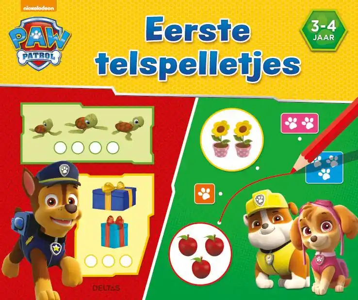 Flitsaanbieding PAW Patrol eerste telspelletjes 3 - 4 jaar / Druk 1