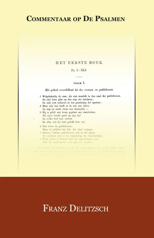 Commentaar op de Psalmen 1 / Druk 1 Goedkoop