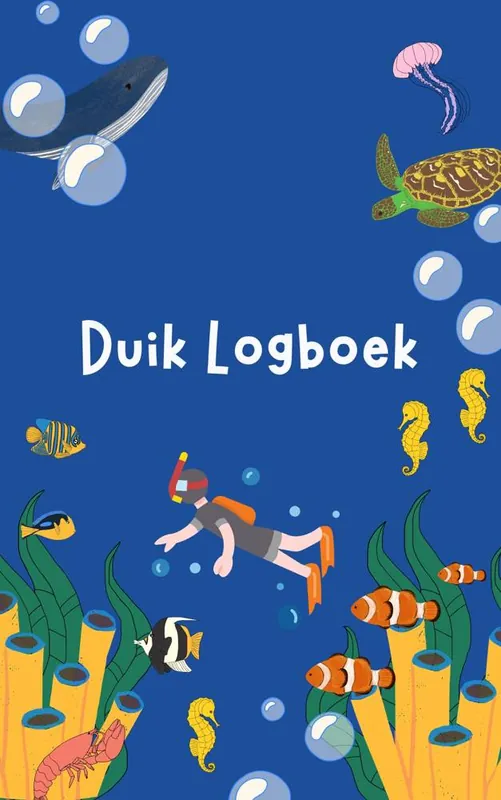 Engelstalig Logboek Duiken / Druk 1 Nu Kopen