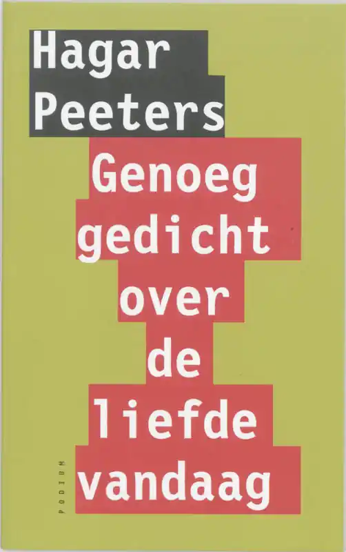 Nieuw Genoeg gedicht over de liefde.... - Hagar Peeters