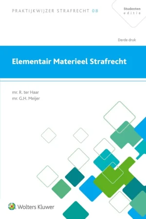 Weekendaanbieding Elementair materieel strafrecht - R. ter Haar; G.H. Meijer