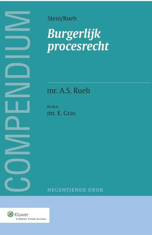 Alleen Vandaag Compendium van het burgerlijk procesrecht - A.S. Rueb