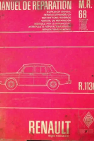 Finale Uitverkoop Werkpplaats handboek Renault R.1130 - Renault