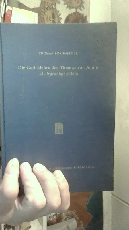 Actieprijs Die Gotteslehre des Thomas von Aquin als Sprachproblem - Bonhoeffer, Thomas