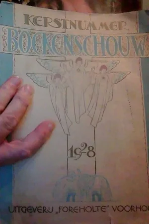 Kerstnummer Boekenschouw 1928 - Biecht Frederik Van Eeden Meest Verkocht