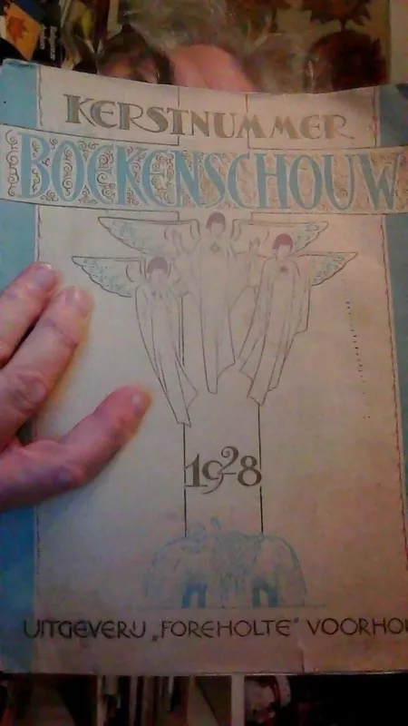 Kerstnummer Boekenschouw 1928 - Biecht Frederik Van Eeden Meest Verkocht