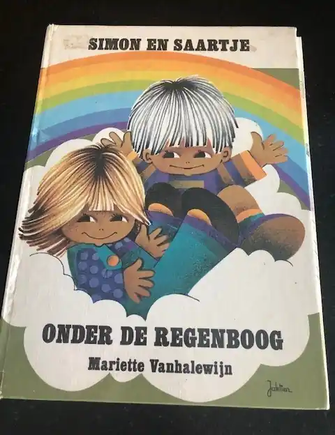 Express Levering Simon en Saartje onder de regenboog - Mariette Vanhalewijn
