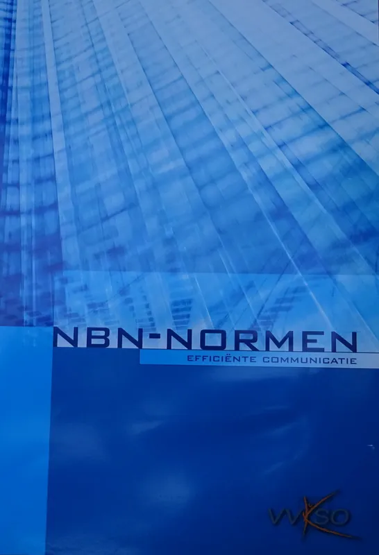 NBN-normen: efficiente communicatie - Vvkso Gratis Verzending