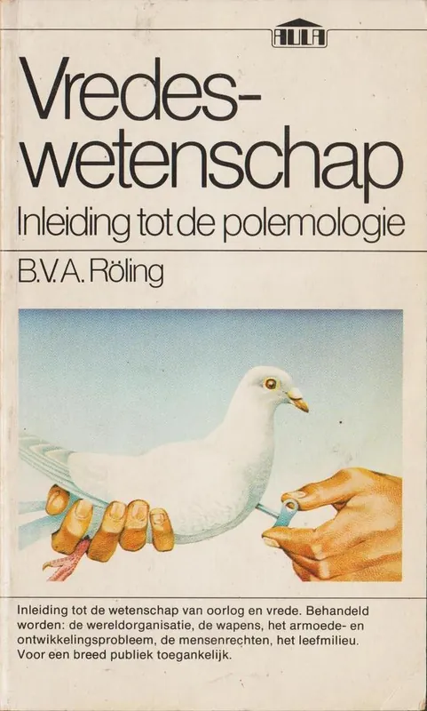 Vredeswetenschap - B.V.A. Roling Aanbieding