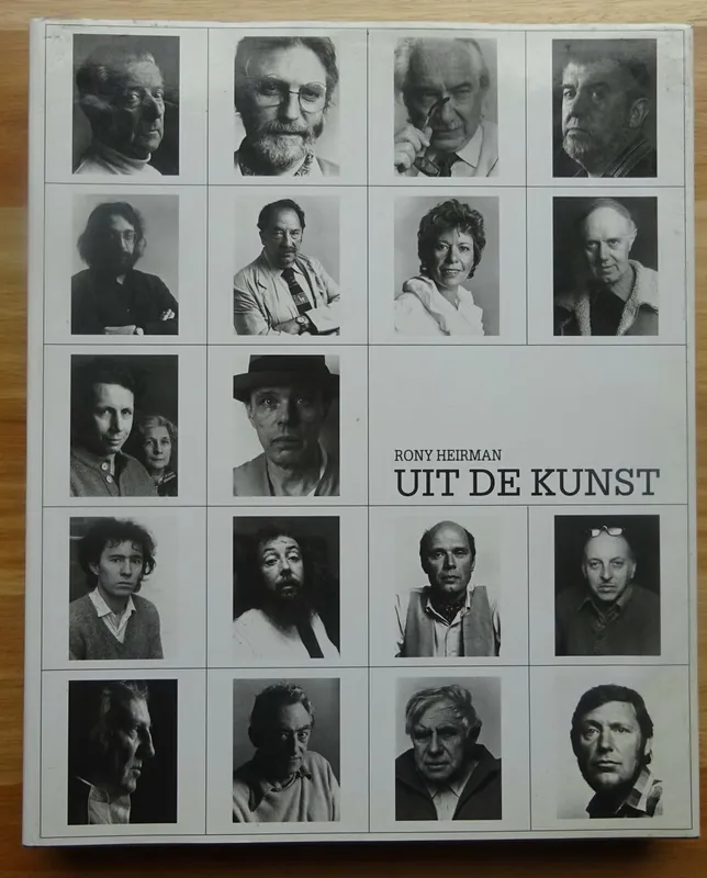Dagaanbieding Uit de kunst - portretten van kunstenaars - Hugo Heirman