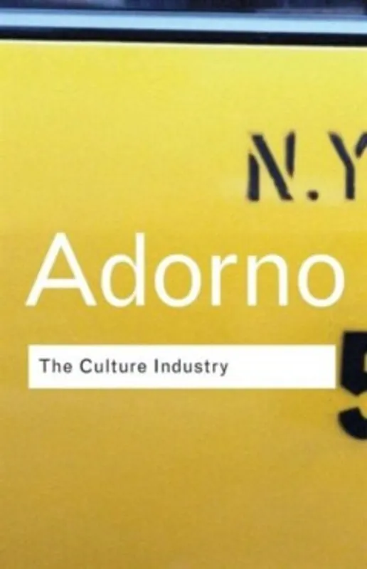Fabrieksprijs The Culture Industry - Adorno Theodor W