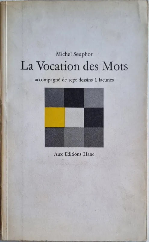 La Vocation des Mots - Michel Seuphor Uitverkoop