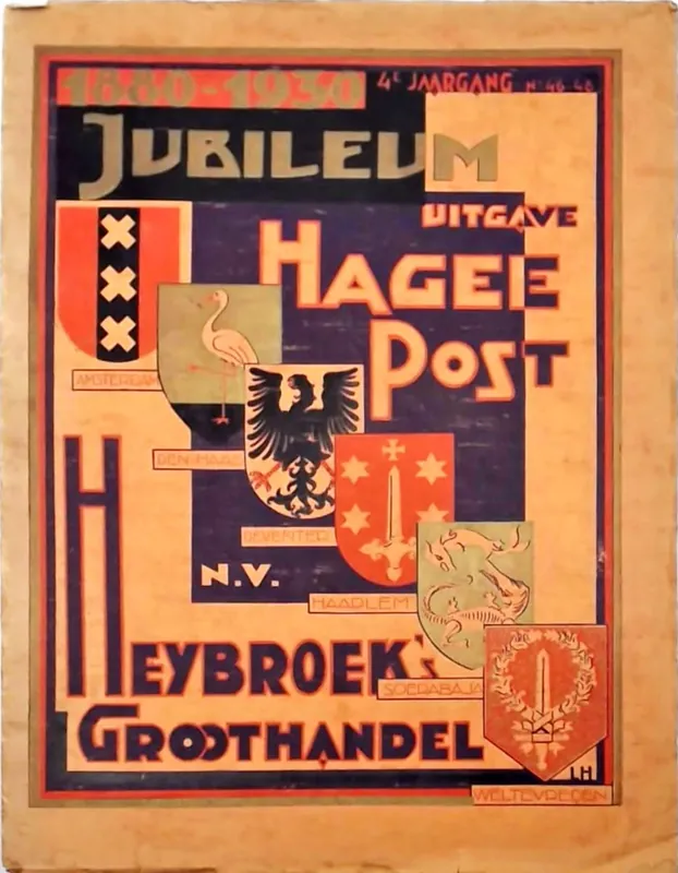 Op = Op Jubileum uitgave Hagee Post 1880-1930 - Heybroek's Groothandel