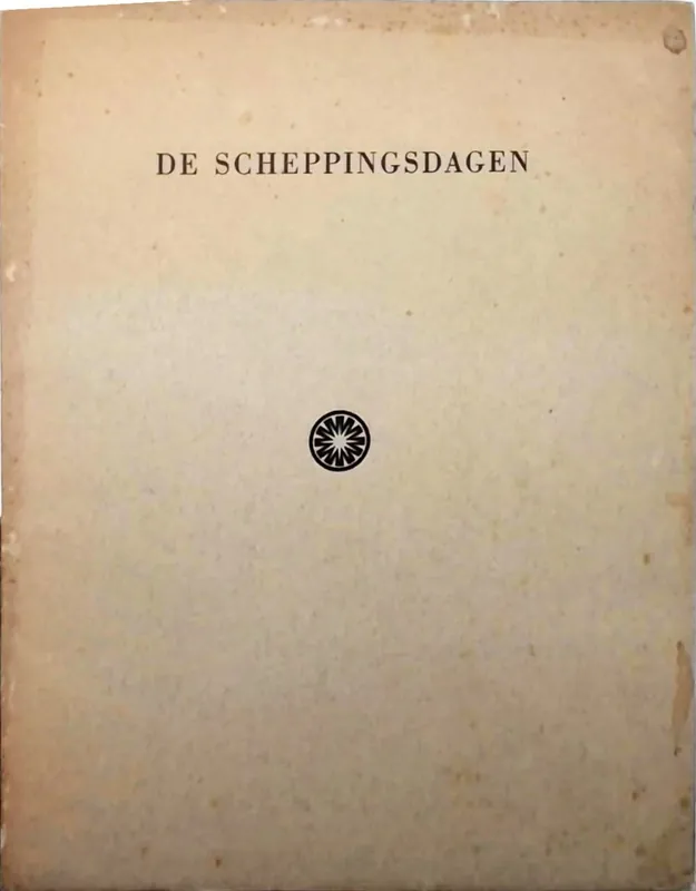 Fabrieksprijs De Scheppingsdagen - Gelder, Dirk van