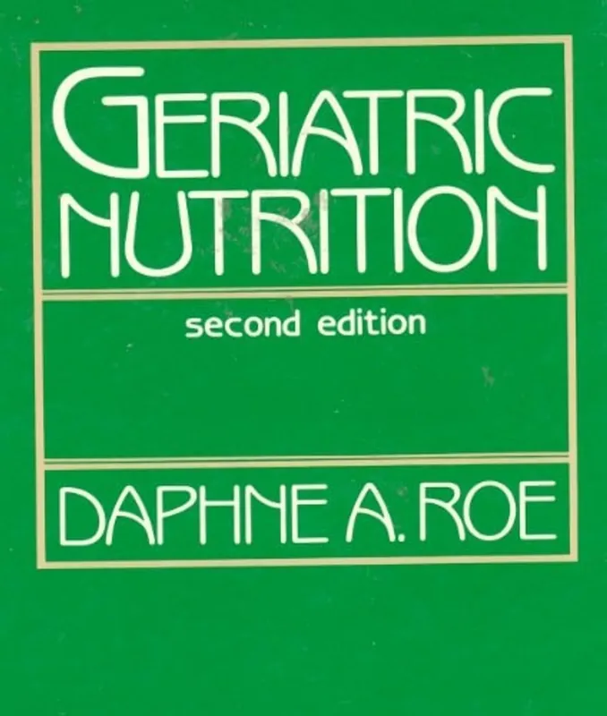Flitsaanbieding Geriatric Nutrition - Daphne A. Roe