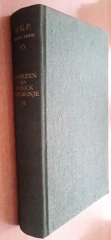 Rechtstreeks Van De Fabrikant Ambtelijke adviezen van C. Snouck Hurgronje 1889-1936. Derde deel - Snouck Hurgronje, C. (uitgegeven door E. Gobée en C. Adriaanse)