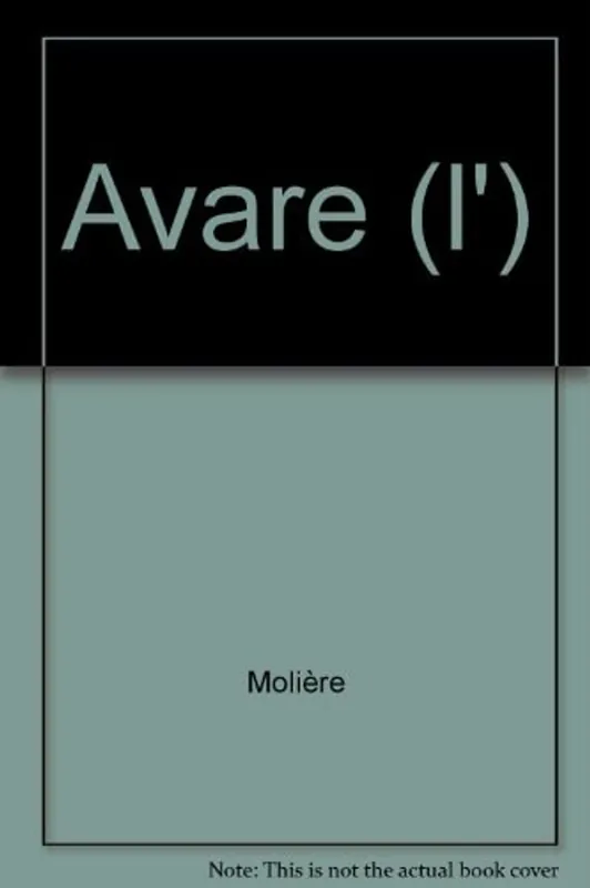 L'avare Finale Uitverkoop