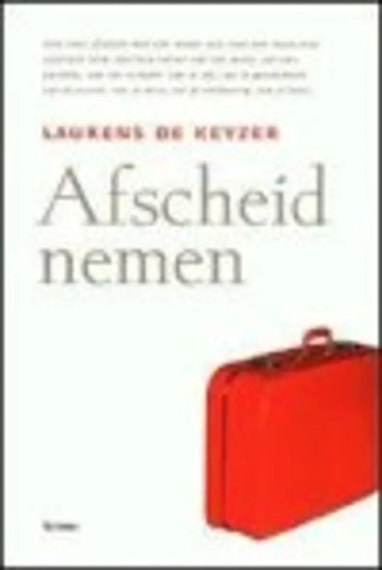 Direct Verzonden Afscheid nemen - Laurens De Keyzer