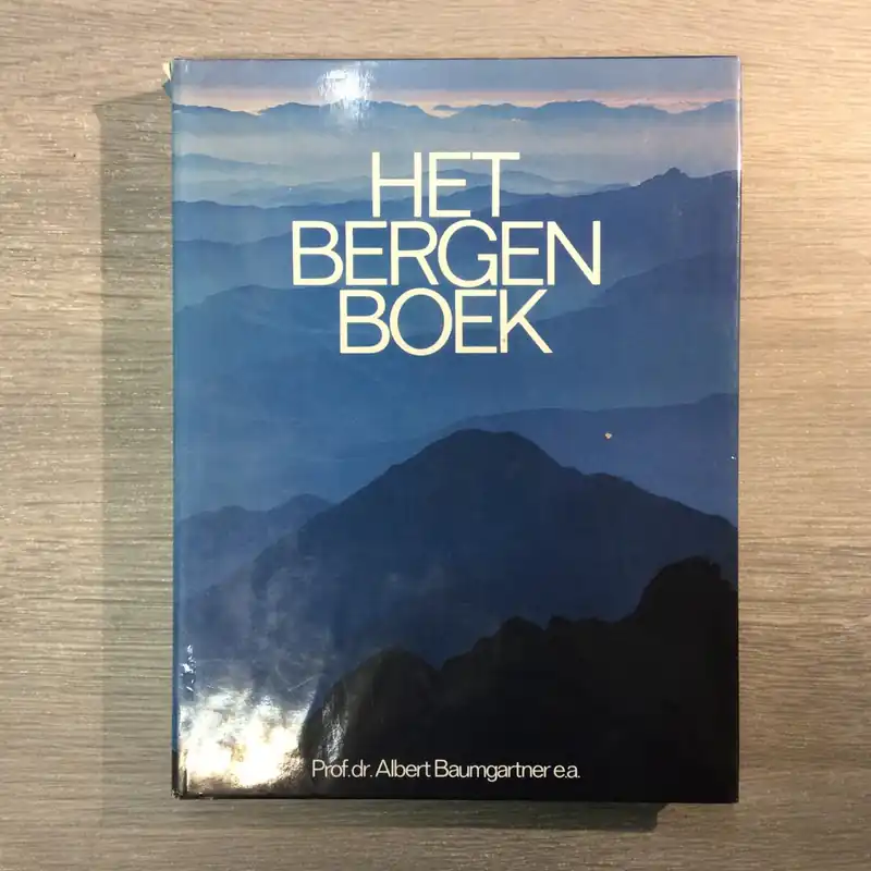 Rechtstreeks Van De Fabrikant Het bergenboek - Albert Baumgartner